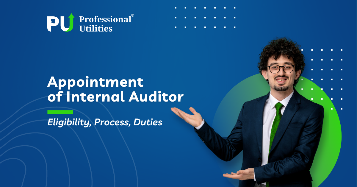 appointment of internal auditor